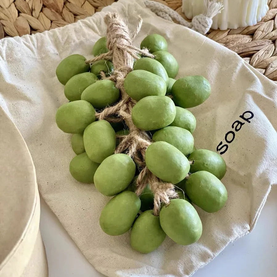 Organic Handmade Grape-Shaped Soap
